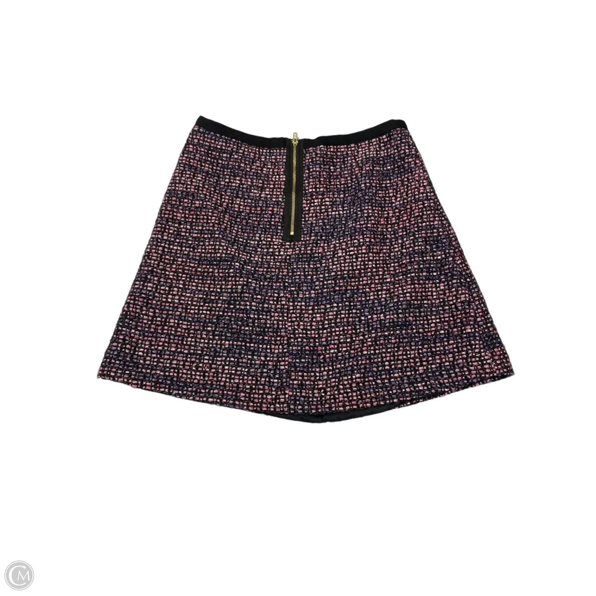 Skirt Mini & Short By H&m In Black & Purple, Size: 6