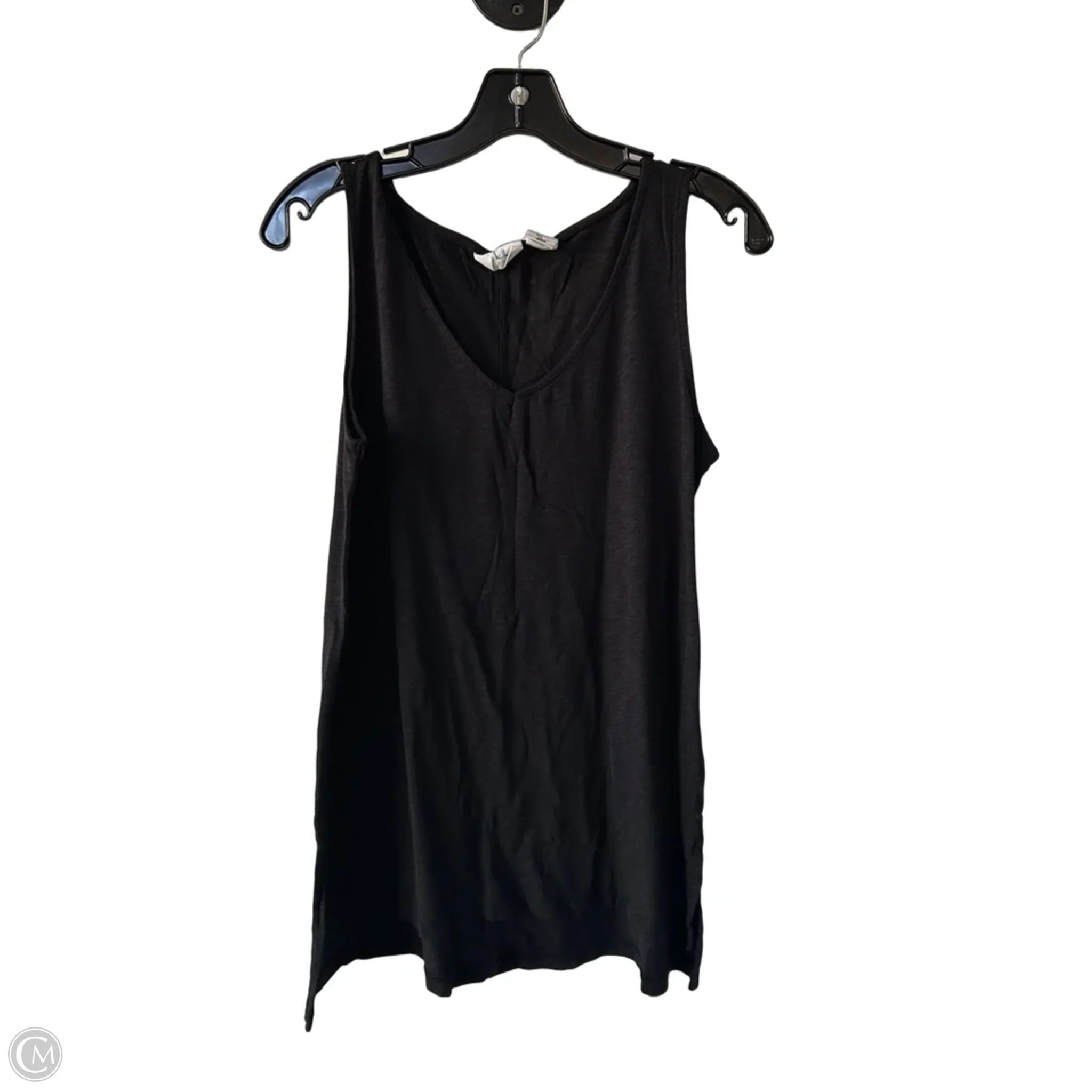 Top Sleeveless Basic By Nicole By Nicole Miller In Black, Size: L