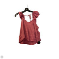 Top Sleeveless By Treasure And Bond In Pink, Size: L