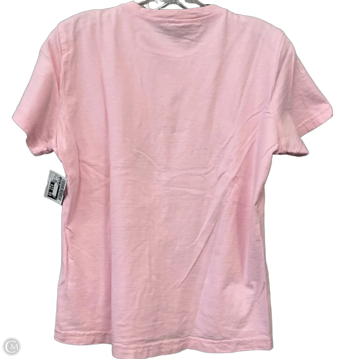 Top Short Sleeve Basic By Johnny Was In Pink, Size: M