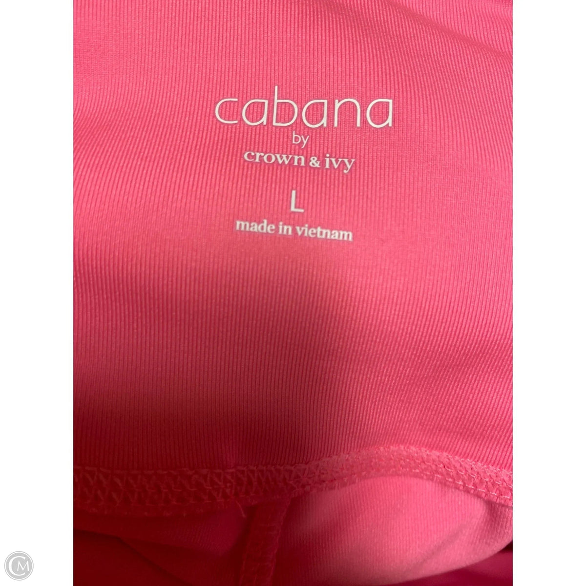 Athletic Leggings By Crown And Ivy In Pink, Size: L