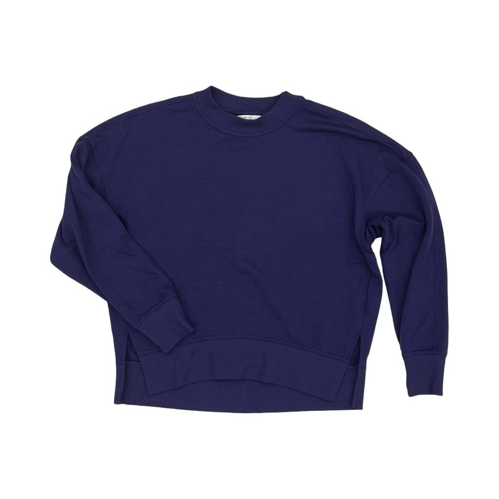 Athletic Sweatshirt Crewneck By Dsg Outerwear In Blue, Size:Xs