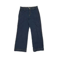 Jeans Wide Leg By Loft In Blue Denim, Size:8