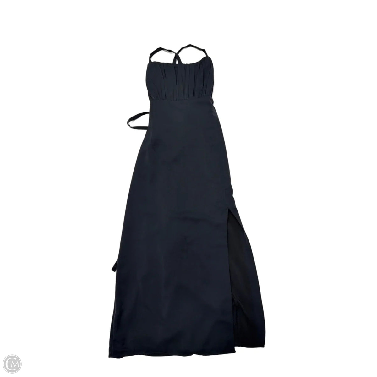 Dress Party Midi By Abercrombie And Fitch In Black, Size: S