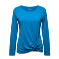 Top Long Sleeve Designer By Luxletic Lilly Pulitzer In Blue, Size: L