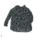 Blouse Long Sleeve By Lane Bryant In Black & Blue, Size: 2x