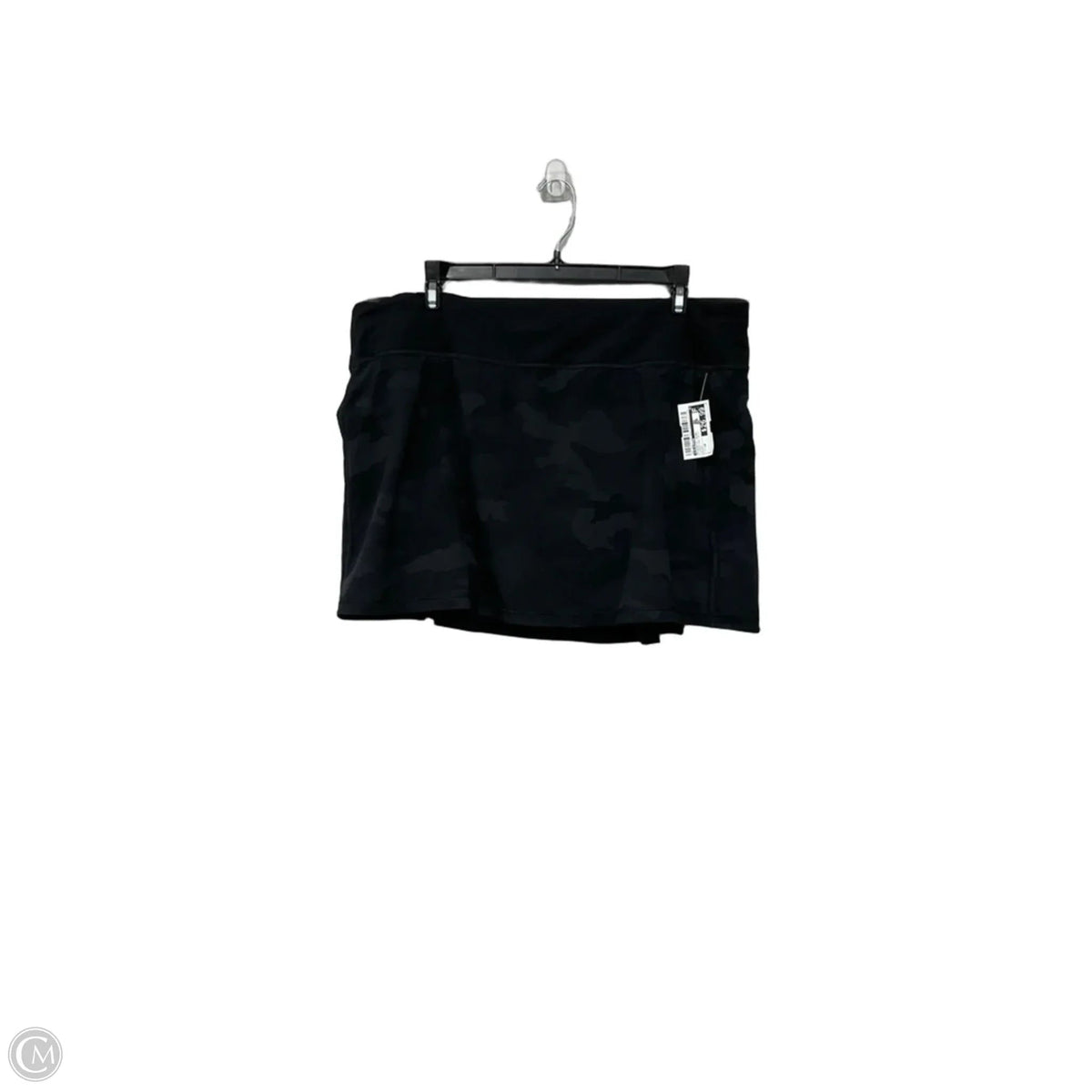 Athletic Skort By Lululemon In Camouflage Print, Size: 14