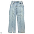 Jeans Straight By Abercrombie And Fitch In Blue Denim, Size: 2