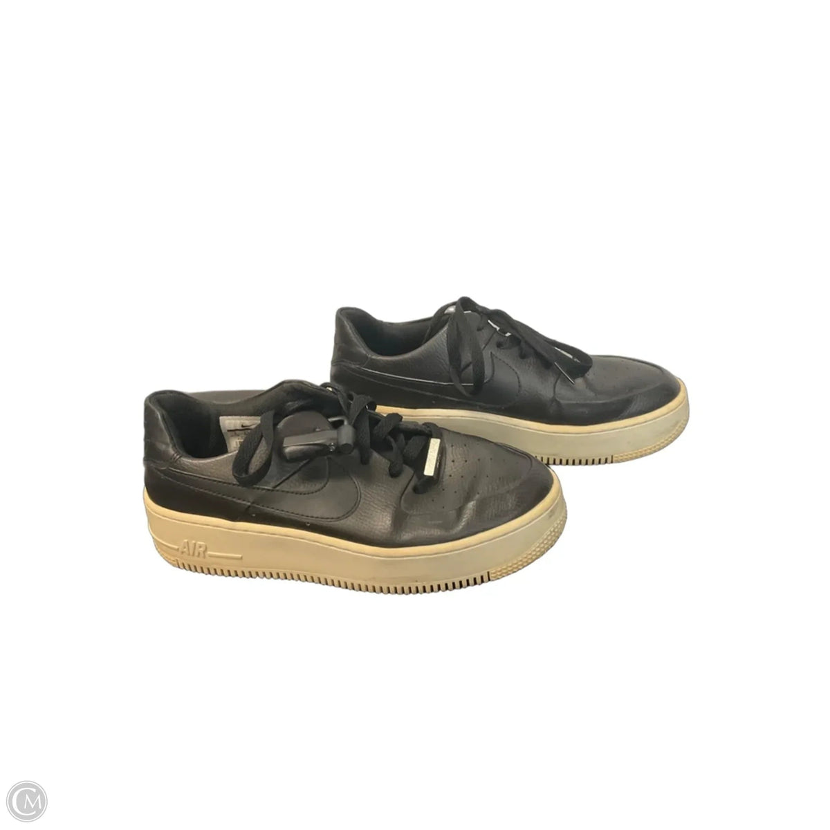 Shoes Sneakers By Nike In Black & Cream, Size: 9