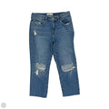 Jeans Straight By Abercrombie And Fitch In Blue Denim, Size: 10
