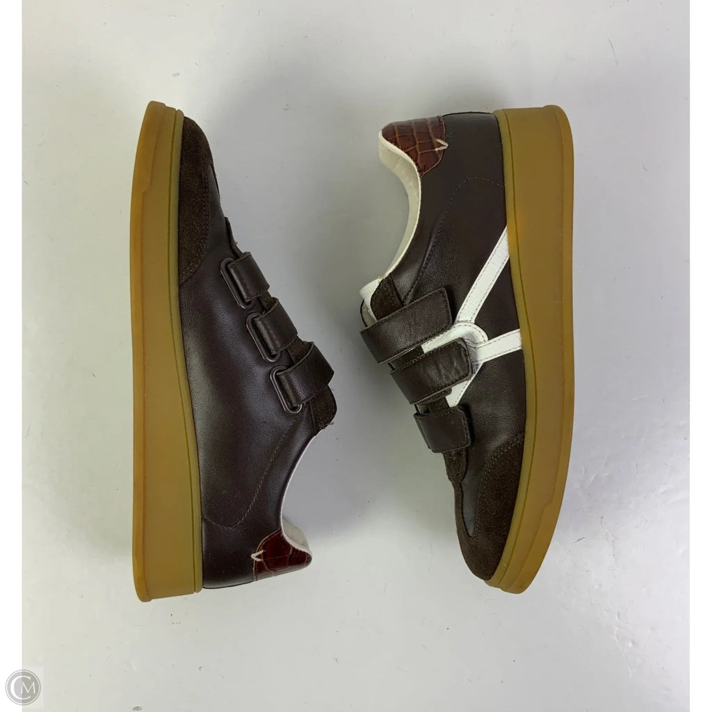 Shoes Sneakers By Veronica Beard In Brown, Size: 6.5