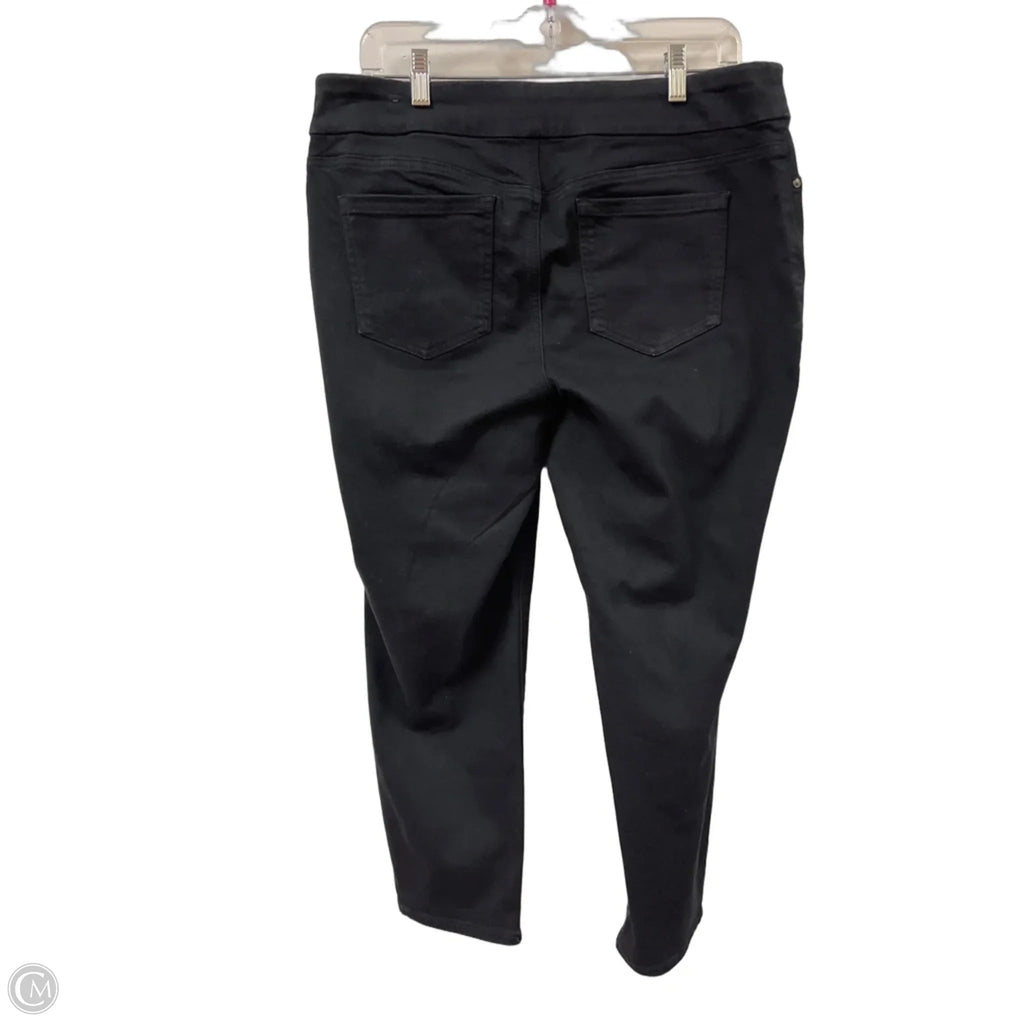 Jeans Skinny By Chicos In Black, Size: 12