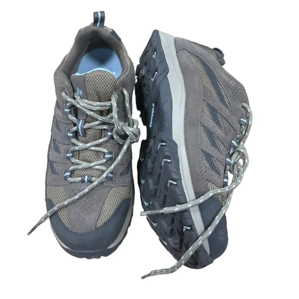 Shoes Hiking By Columbia In Brown, Size: 8