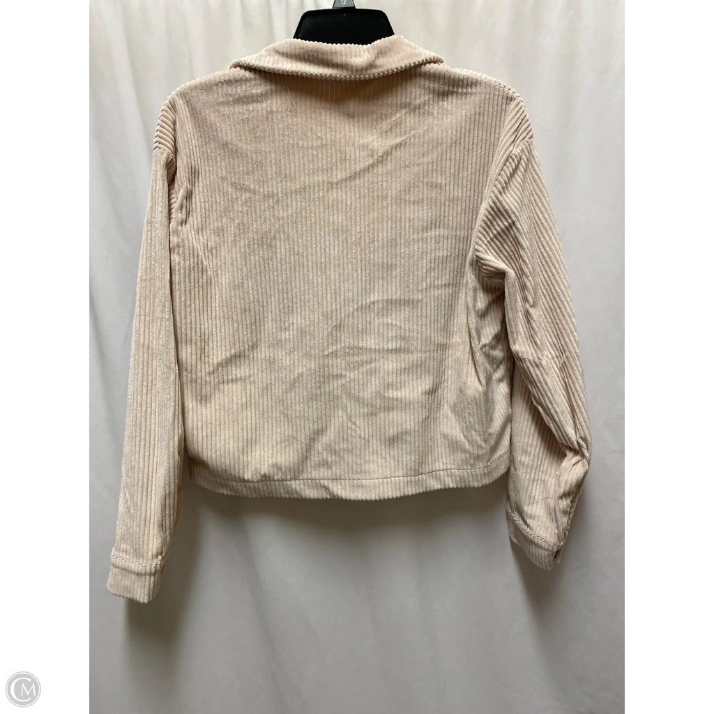 Top Long Sleeve By Clothes Mentor In Cream, Size: S