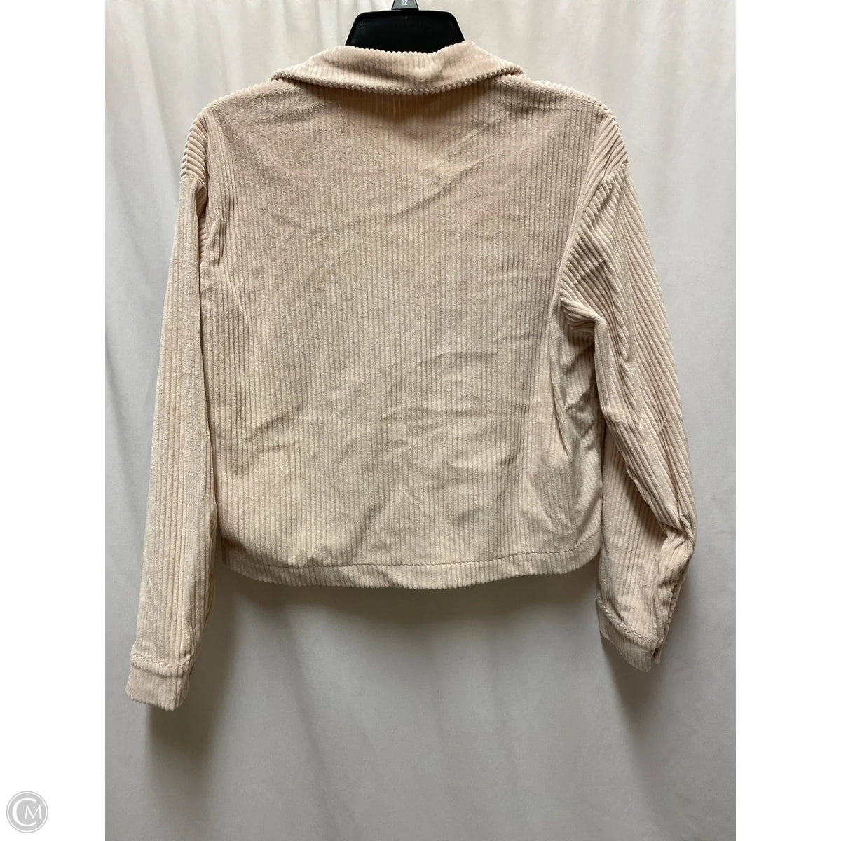 Top Long Sleeve By Clothes Mentor In Cream, Size: S