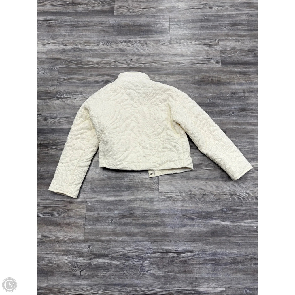 Jacket Other By 7 For All Mankind In Cream, Size: Xs