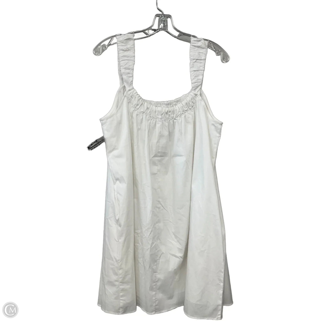 Dress Casual Short By Caroline Constas In White, Size: L