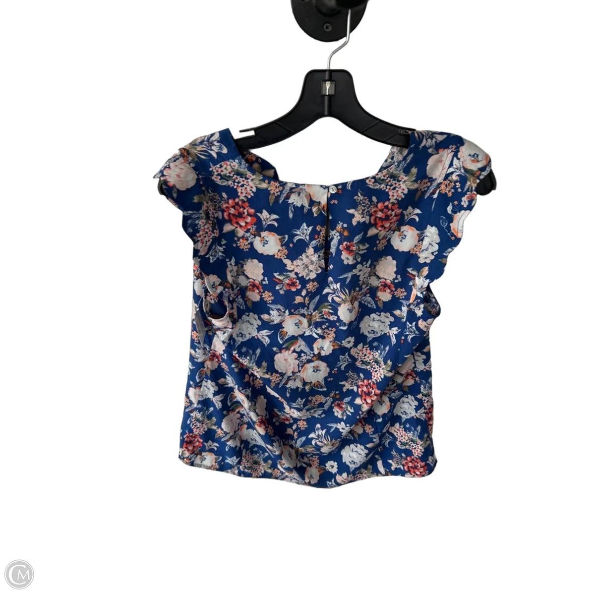 Top Short Sleeve By 41 Hawthorn In Blue & Orange, Size: S