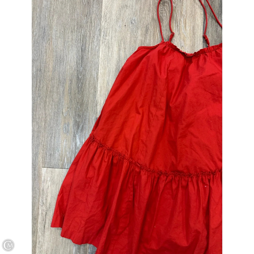 Dress Casual Short By Abercrombie And Fitch In Orange, Size: S