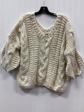 Sweater By Pol In Cream, Size:M