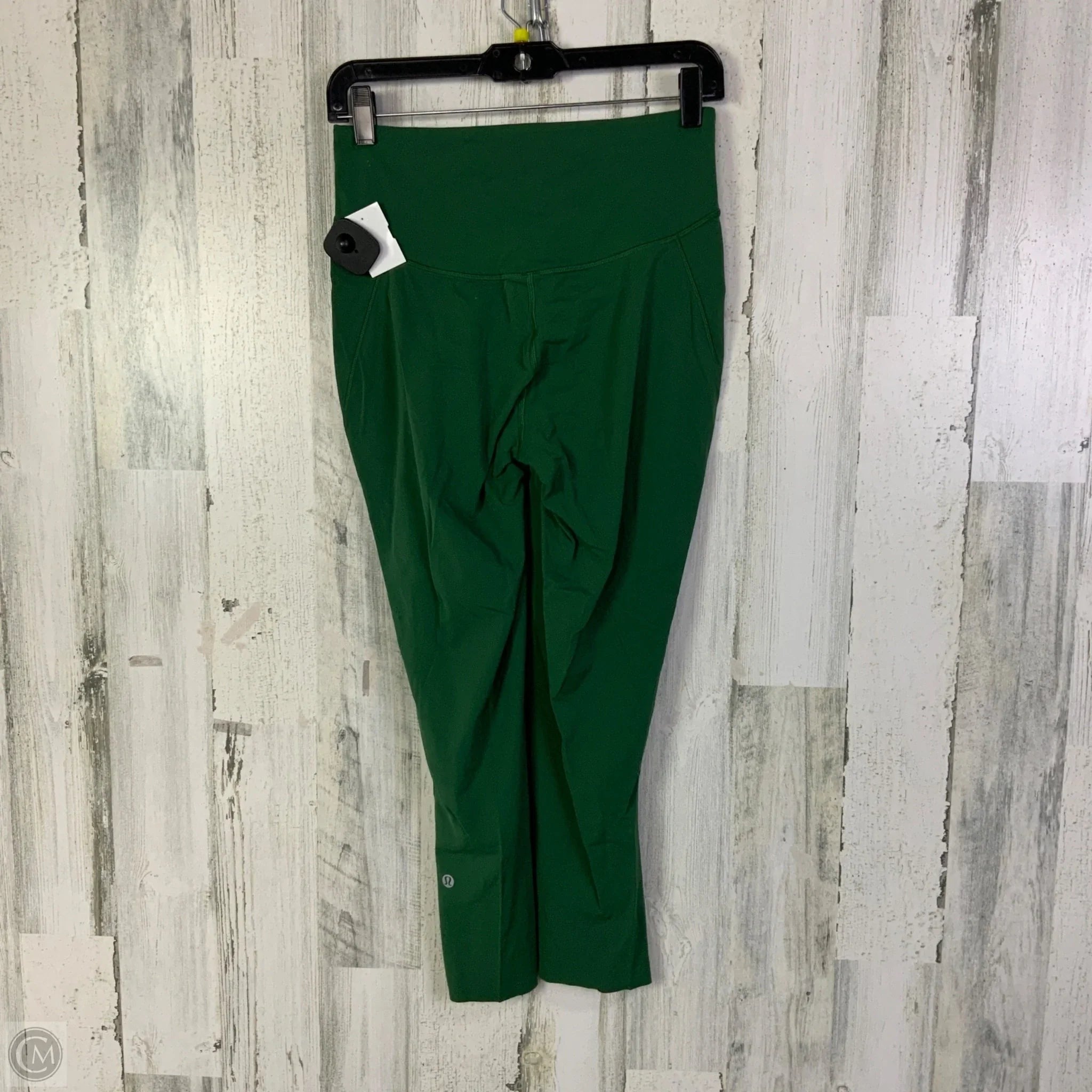Athletic Leggings By Lululemon In Green, Size: 8