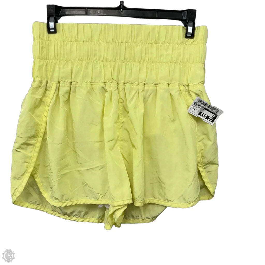 Athletic Shorts By Free People In Yellow, Size: M