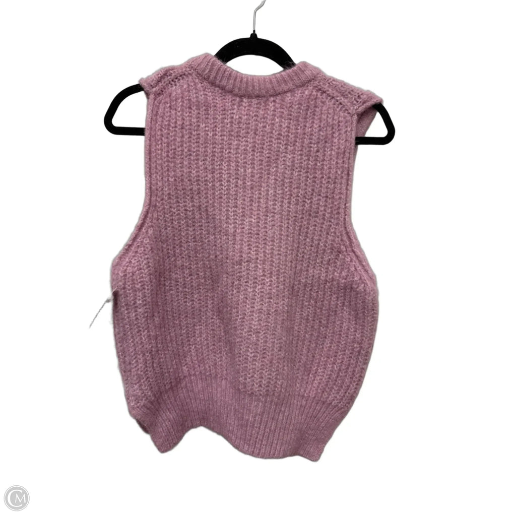 Sweater Short Sleeve By Universal Thread In Purple, Size: S
