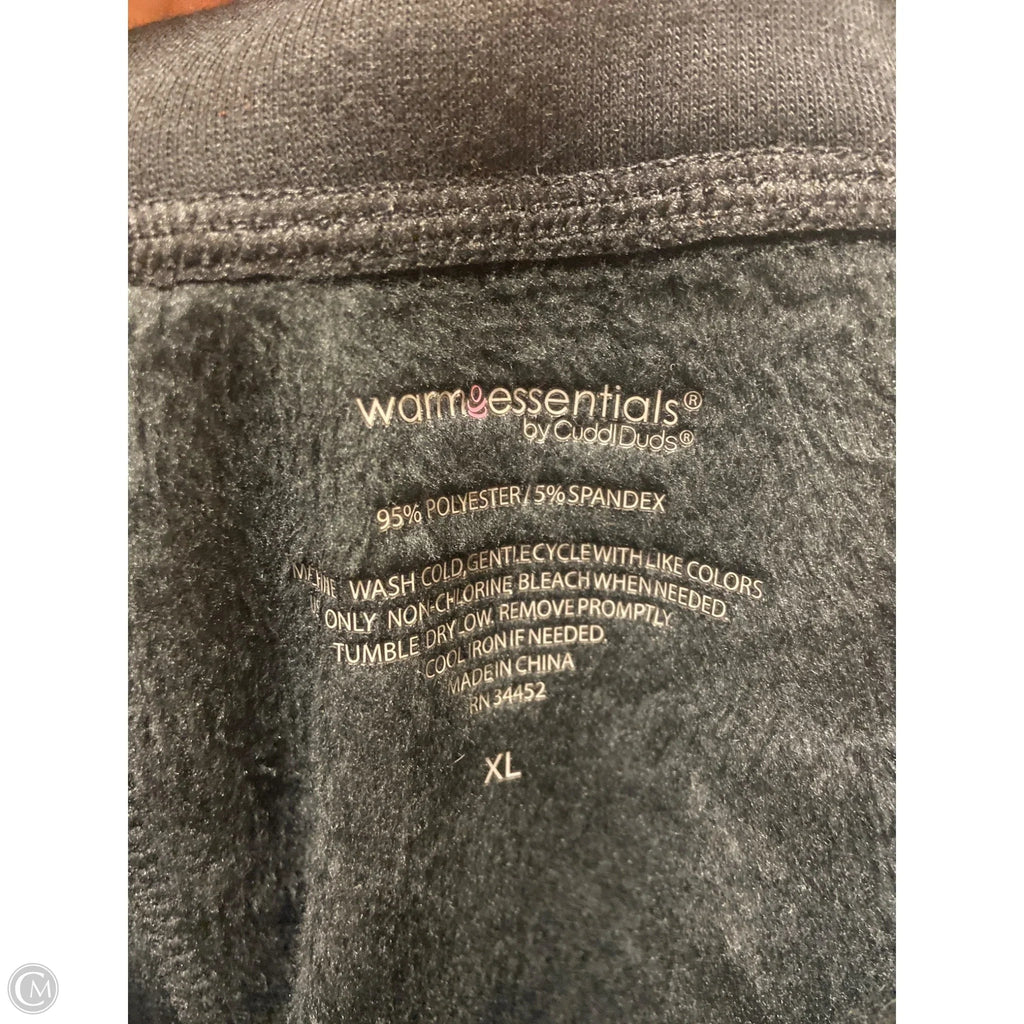 Pants Lounge By Cuddl Duds In Black, Size: Xl