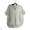 Top Short Sleeve By Madewell In White, Size: Xxs