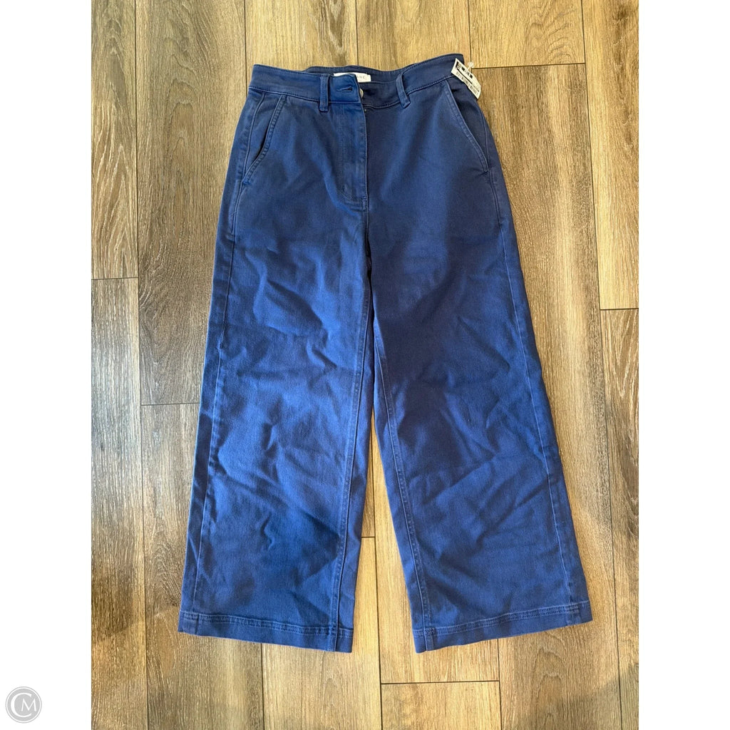 Pants Wide Leg By Everlane In Blue, Size: 4