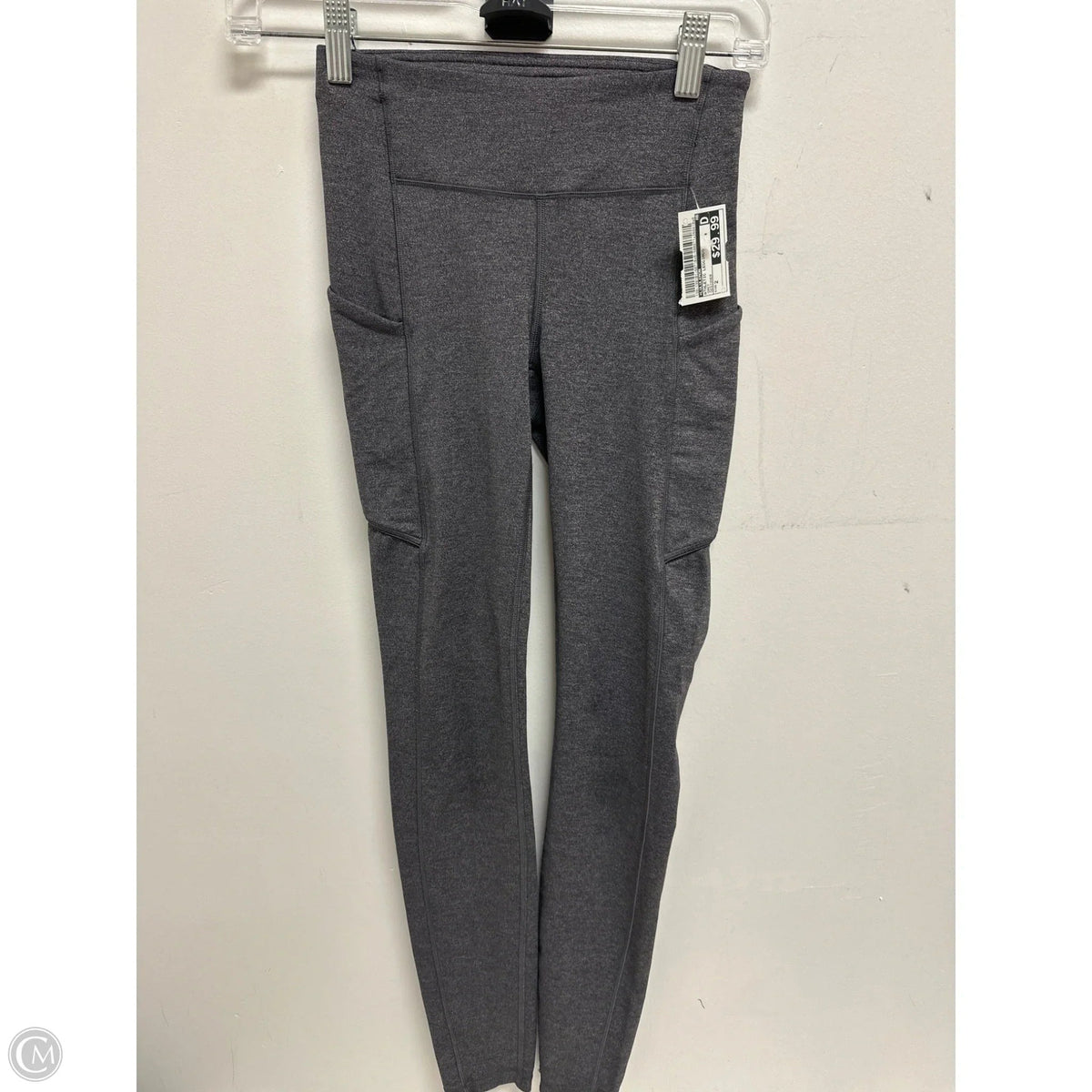 Athletic Leggings By Lululemon In Grey, Size: 2
