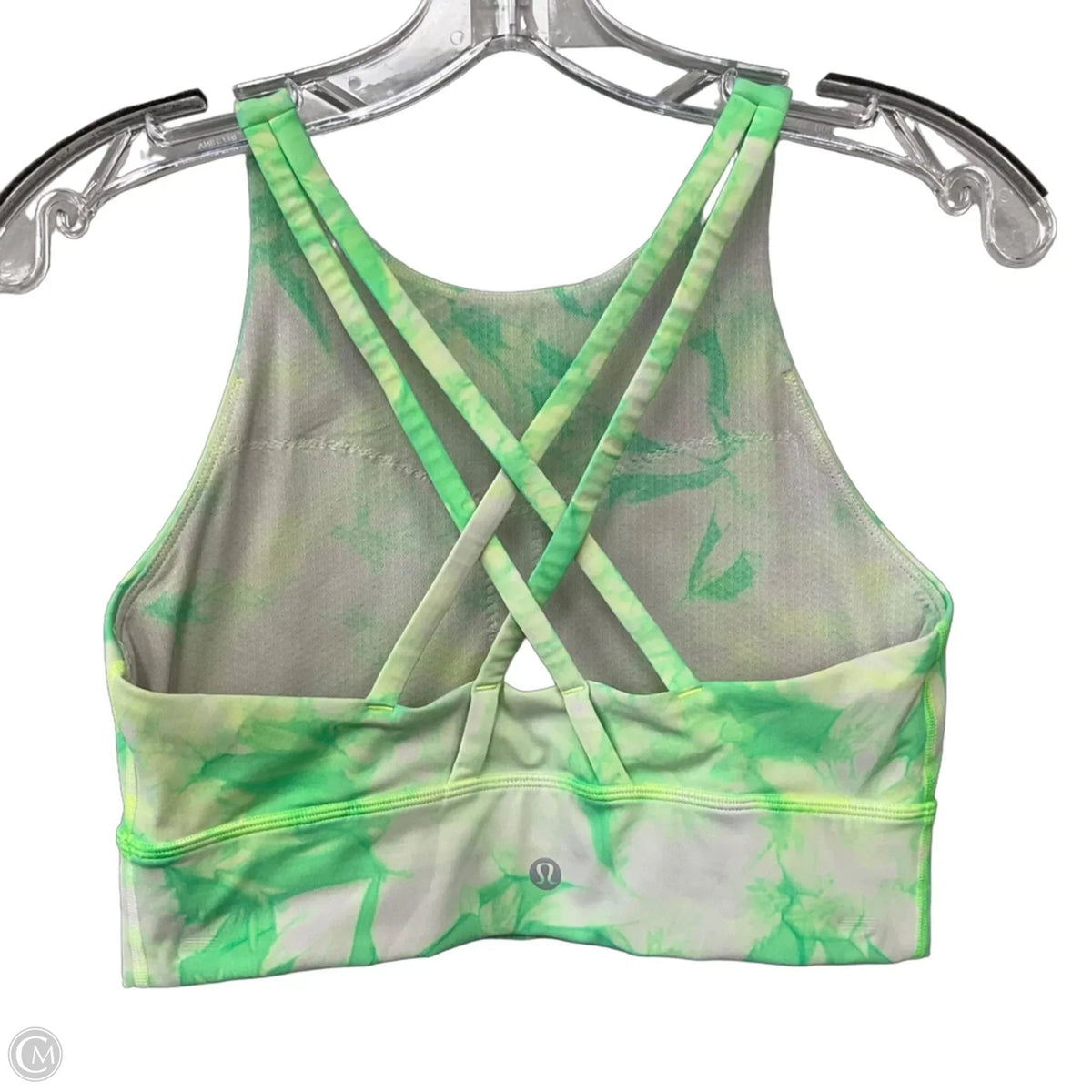 Athletic Bra By Lululemon In Green, Size: 8