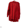 Athletic Sweatshirt Hoodie By Lululemon In Red, Size: M