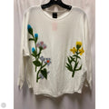 Top Long Sleeve By Aaeda In White, Size: L