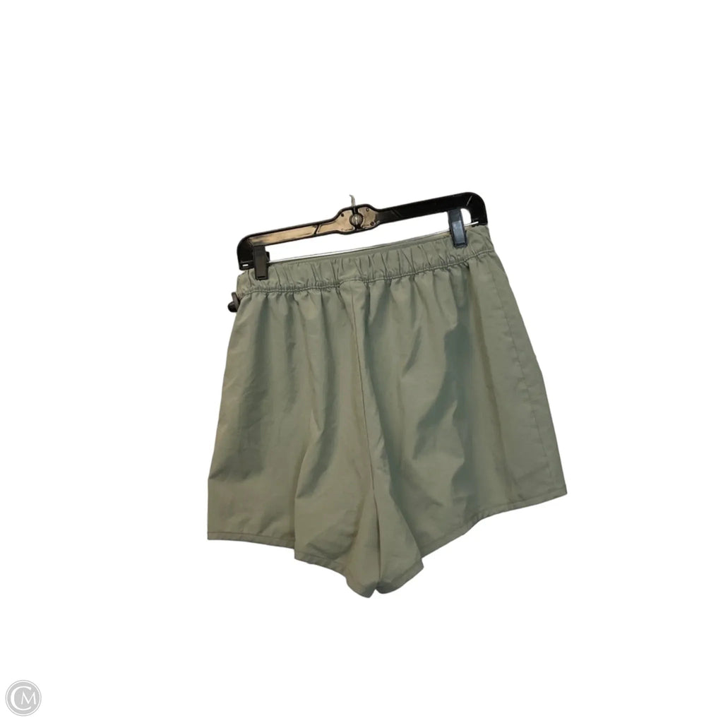 Athletic Shorts By Gym Shark In Green, Size: L