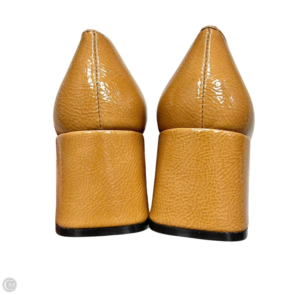 Shoes Heels Block By Bibi Lou In Tan, Size: 6.5