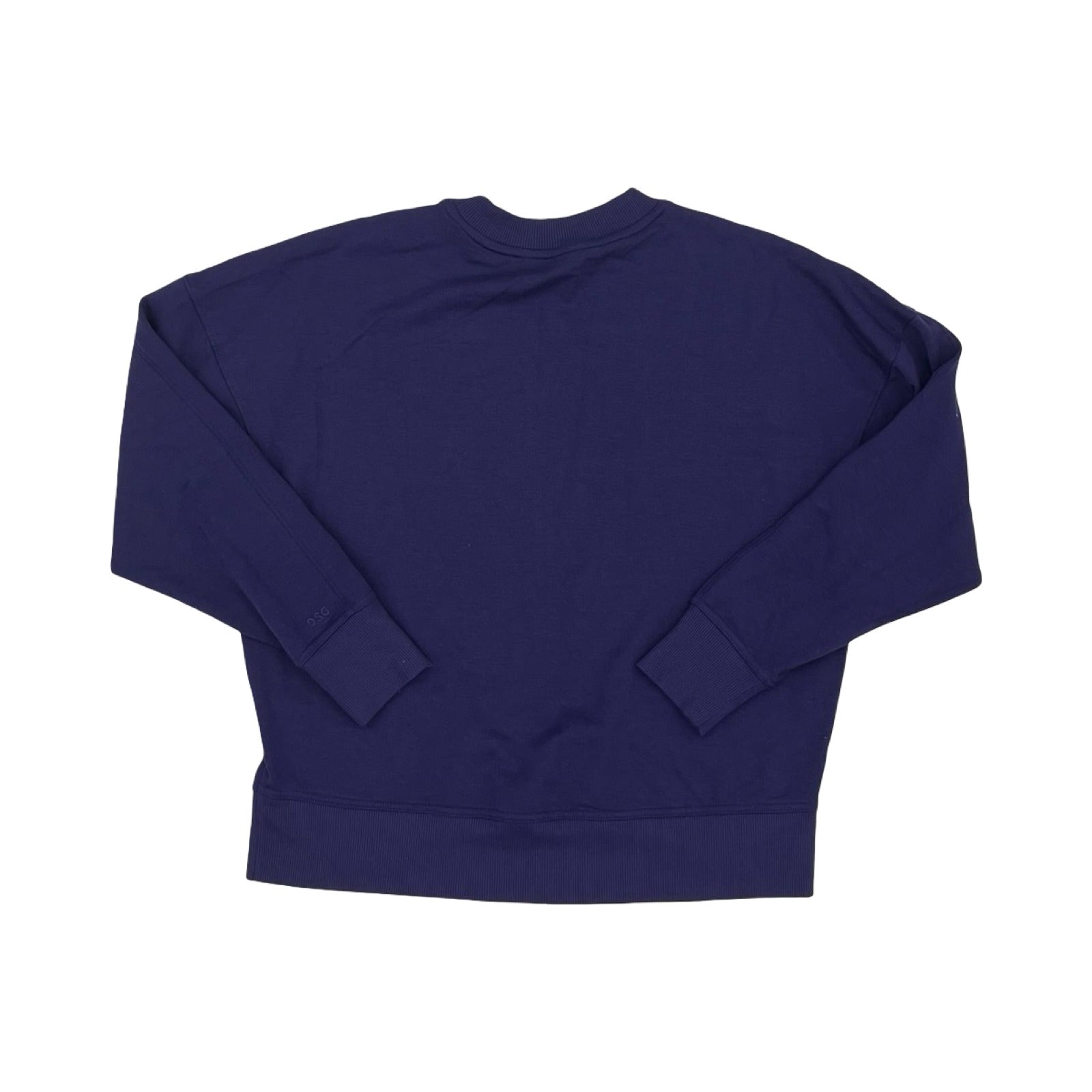 Athletic Sweatshirt Crewneck By Dsg Outerwear In Blue, Size:Xs