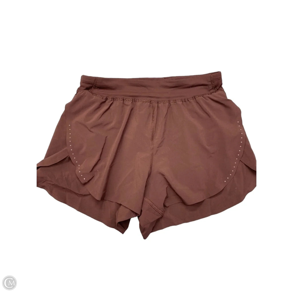 Athletic Shorts By Lululemon In Maroon, Size: Xs