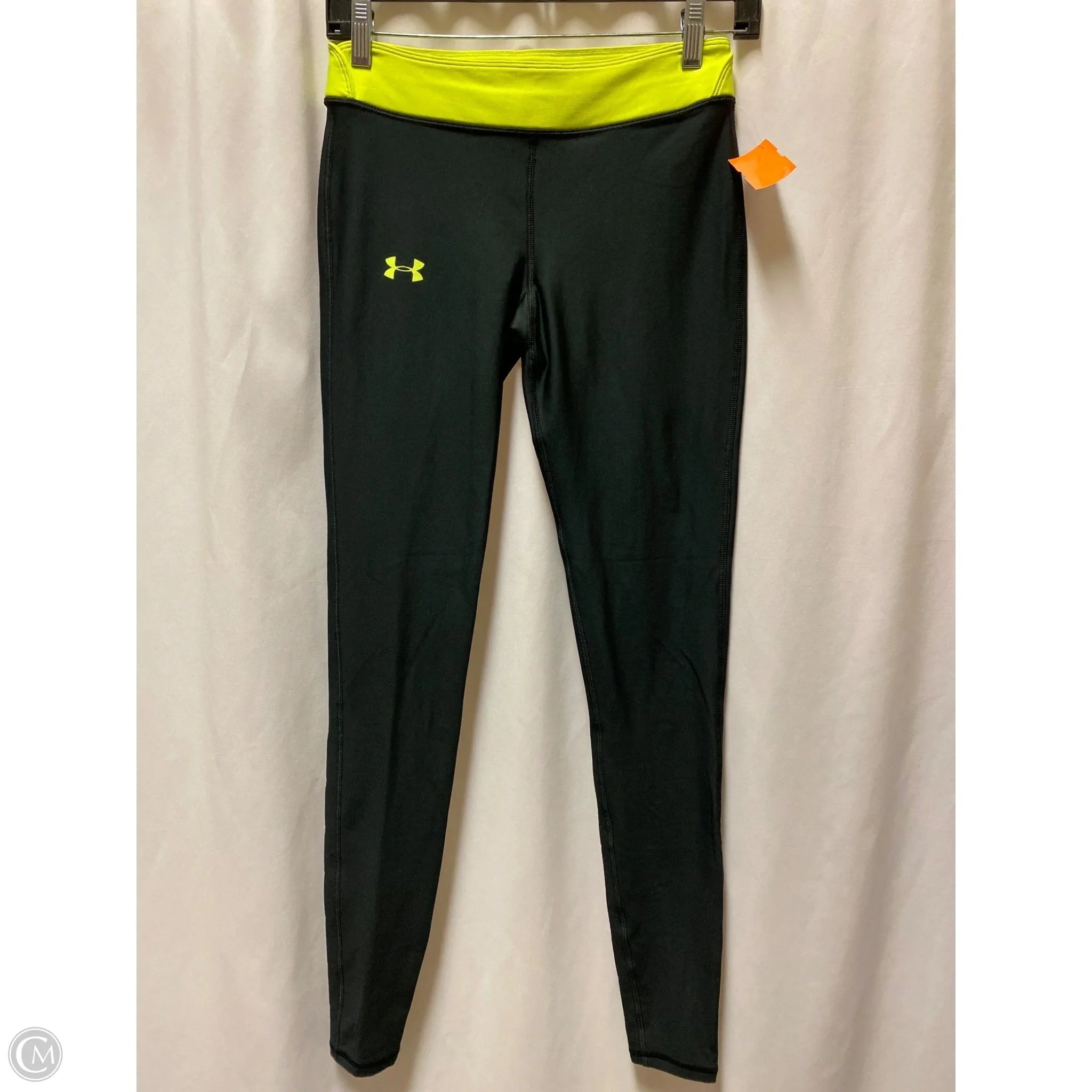 Athletic Leggings By Under Armour In Black, Size: S