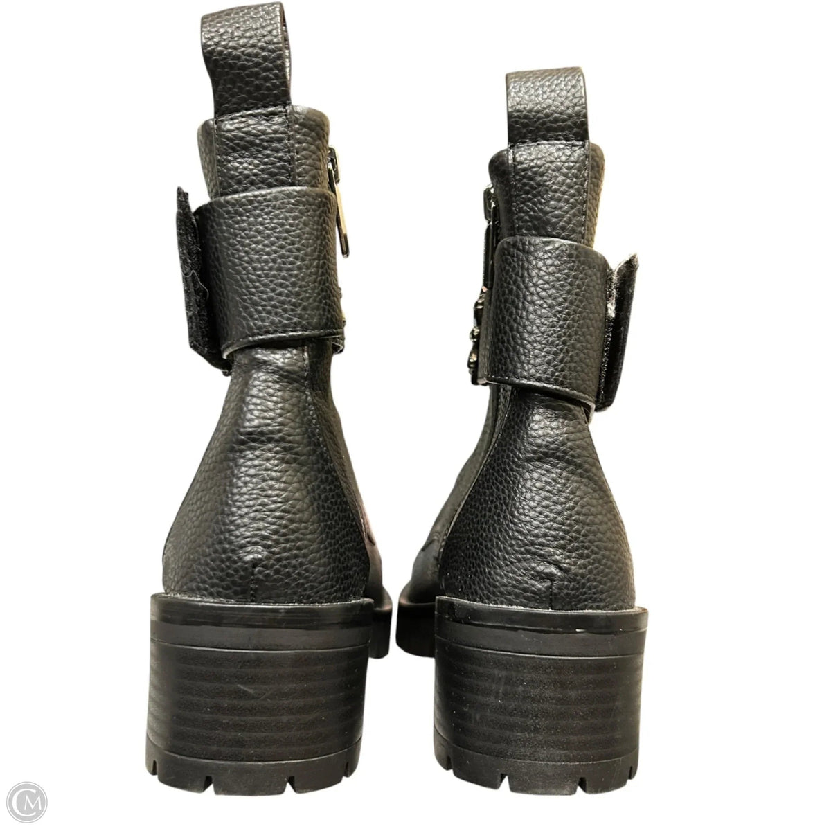 Boots Designer By Karl Lagerfeld In Black, Size: 5.5
