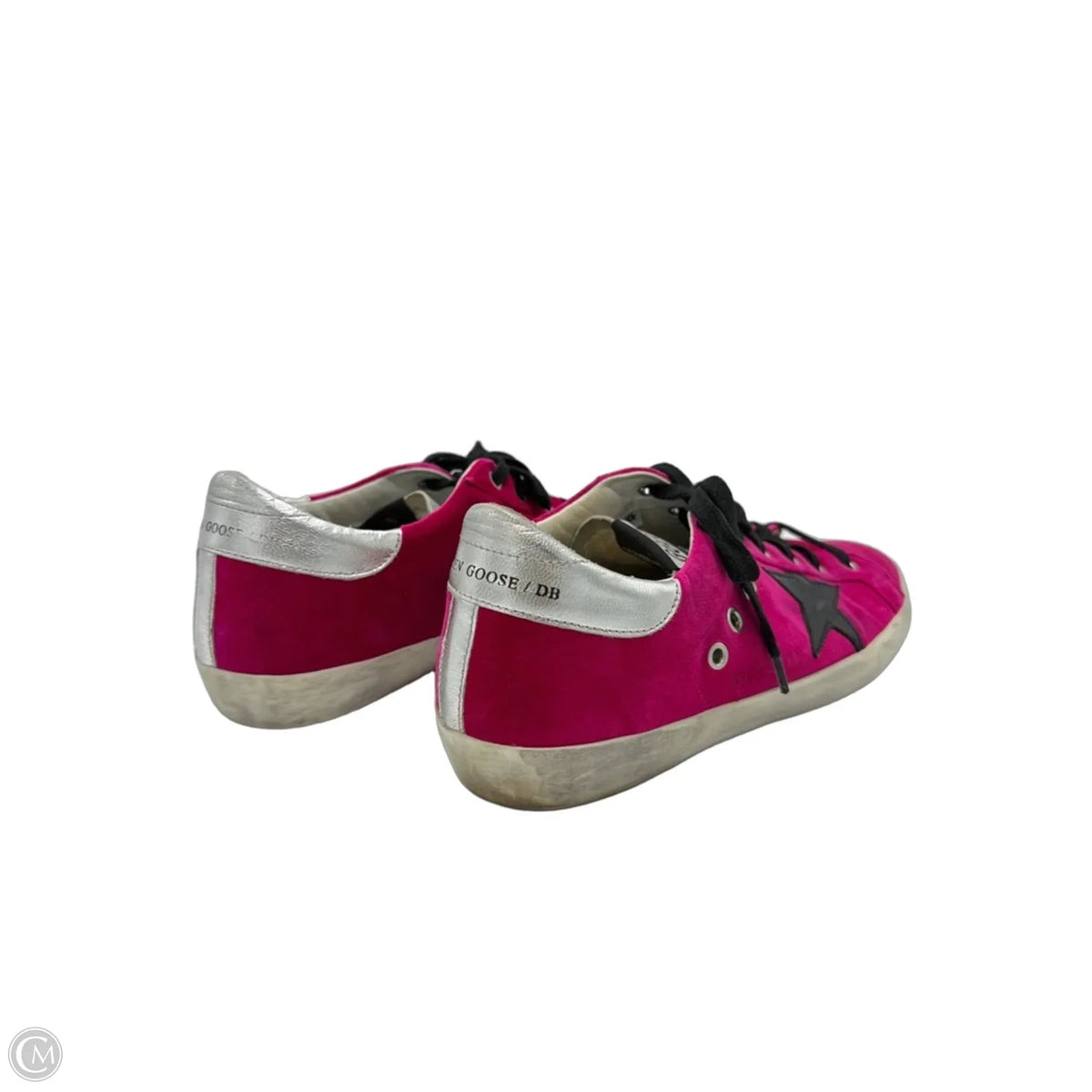 Golden Goose Superstar Trainers Luxury Shoes In Pink Velvet, Size: 9 (39)