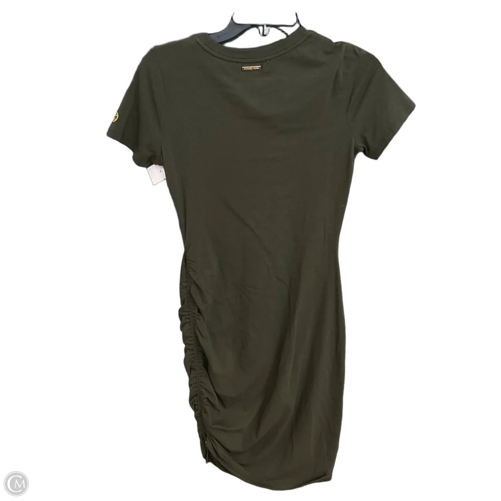 Dress Casual Midi By Michael By Michael Kors In Green, Size: Xs