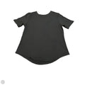 Top Short Sleeve By Zyia In Black, Size: M