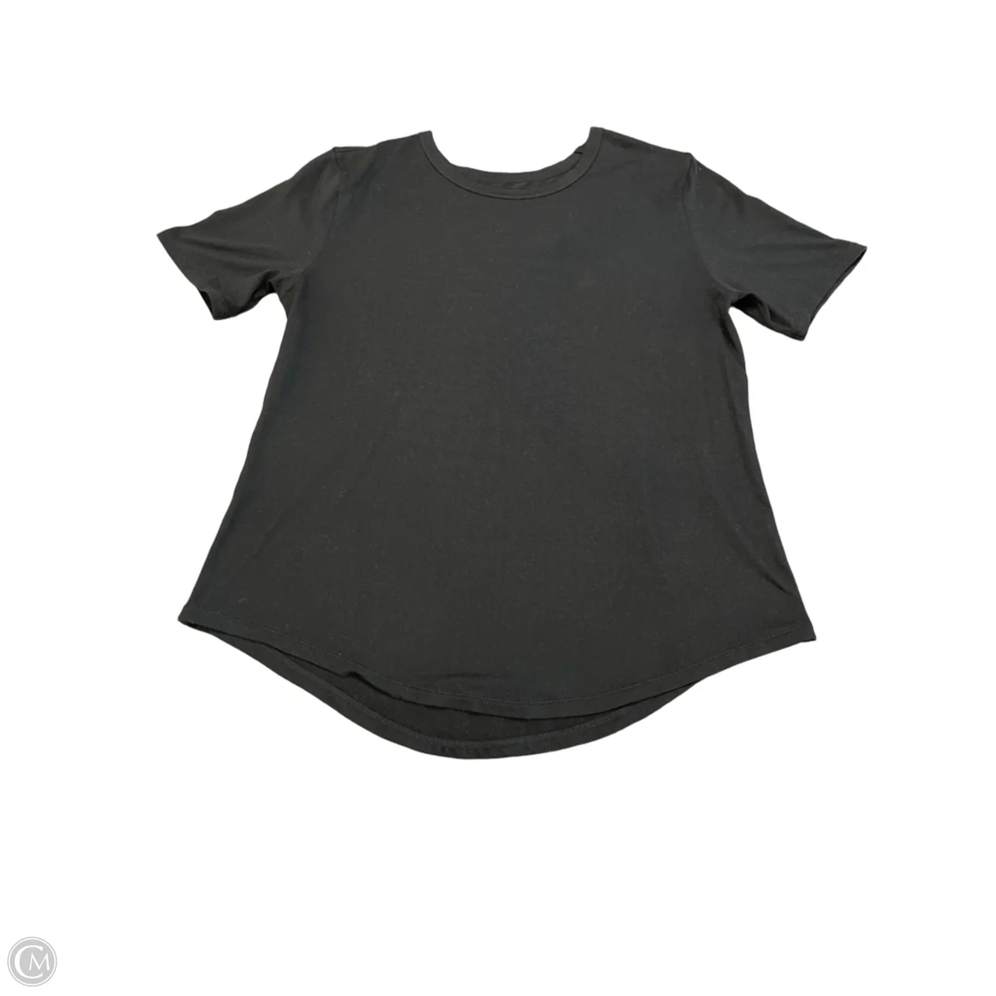 Top Short Sleeve By Zyia In Black, Size: M