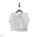Top Short Sleeve By Francesca’s In White, Size: S