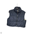 Vest Puffer & Quilted By Thread And Supply In Blue, Size: M
