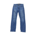 Jeans Straight By 7 For All Mankind In Blue Denim, Size:4