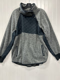 Jacket Fleece By Abercrombie And Fitch In Grey, Size:Xl