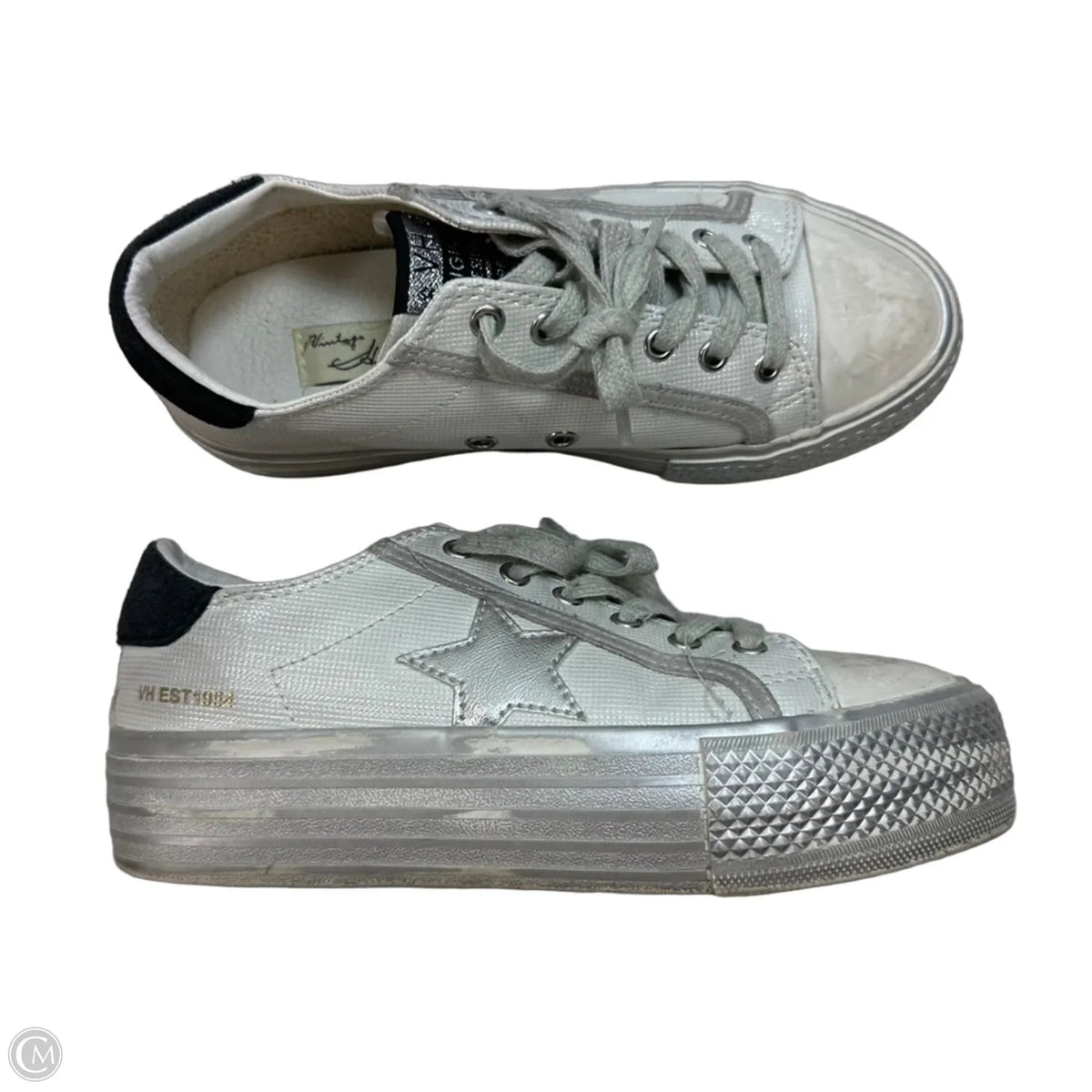 Shoes Sneakers By Vintage Havana In White, Size: 6