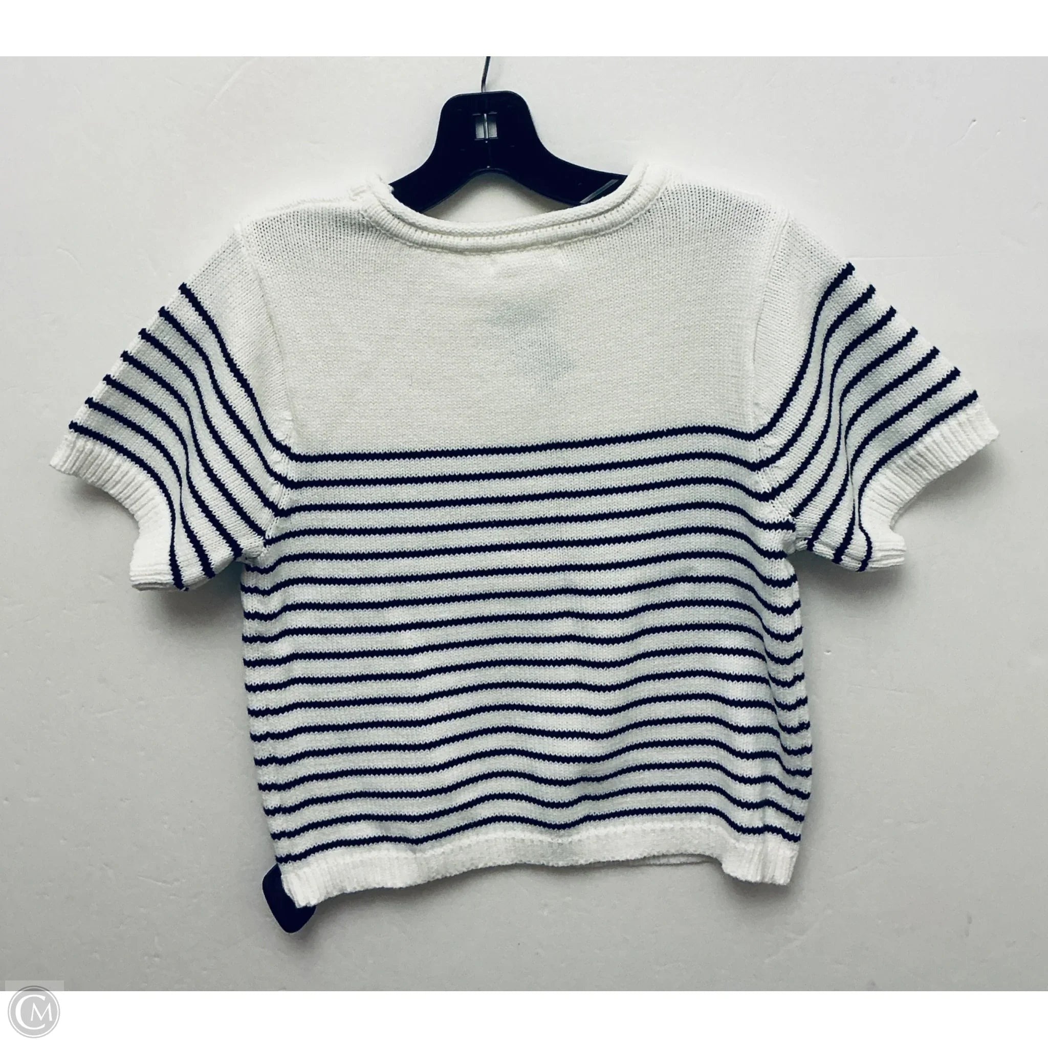 Sweater By Moon And Madison In Striped Pattern, Size: S